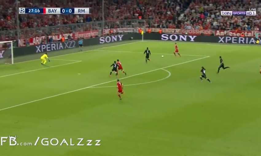 الهدف الأول لبايرن ميونيخ في ريال مدريد الهدف الأول لبايرن ميونيخ في ريال مدريد