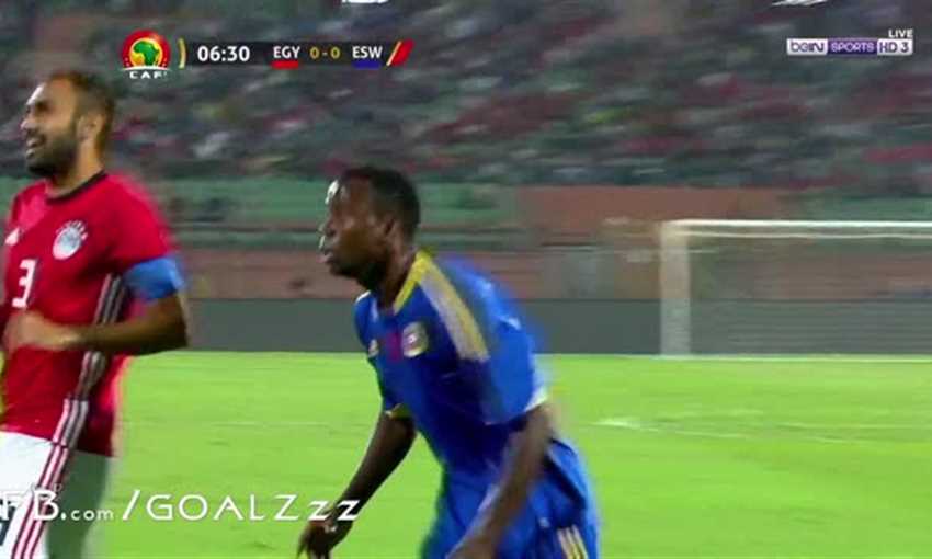 المحمدي يسجل لـ مصر في مرمى إي سواتيني المحمدي يسجل لـ مصر في مرمى إي سواتيني