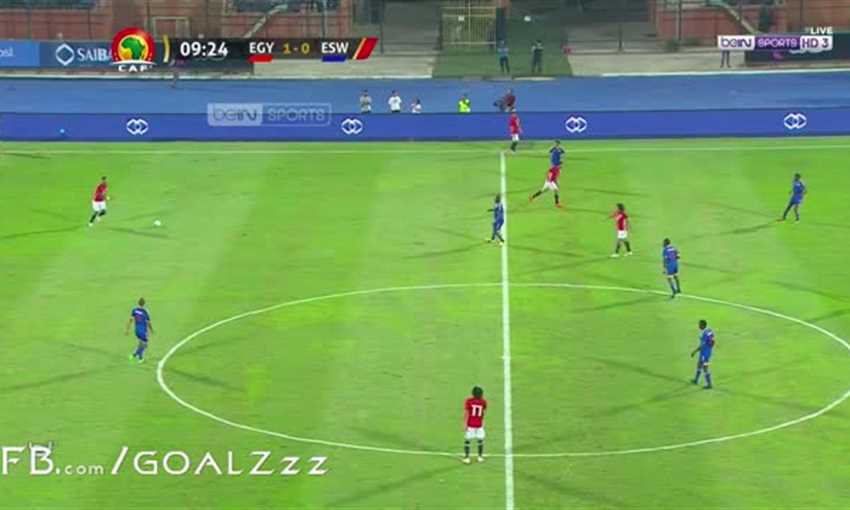 وردة يسجل لـ مصر في مرمى إي سواتيني وردة يسجل لـ مصر في مرمى إي سواتيني