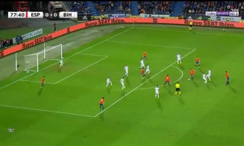 هدف فوز إسبانيا على البوسنة والهرسك (مباراة ودية) هدف فوز إسبانيا على البوسنة والهرسك (مباراة ودية)