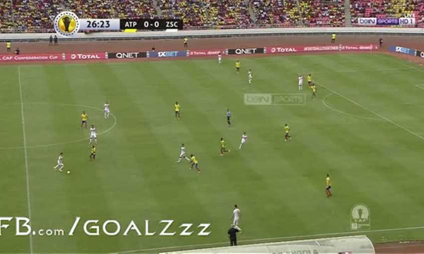 هدف فوز الزمالك في مرمى بترو أتلتيكو - حميد أحداد هدف فوز الزمالك في مرمى بترو أتلتيكو - حميد أحداد