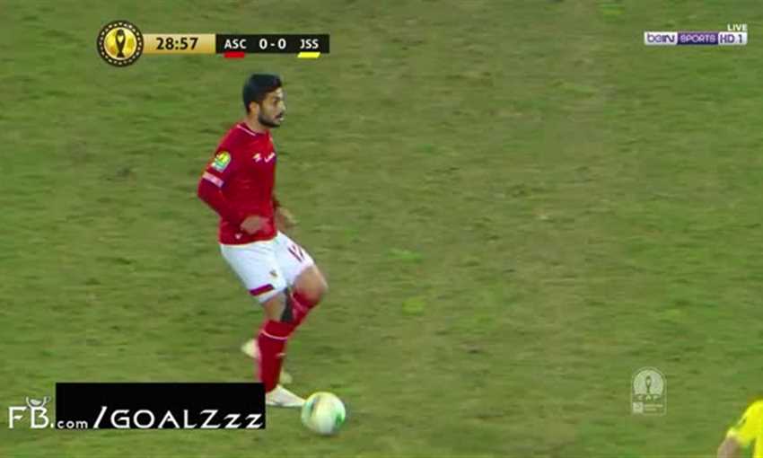 مروان محسن والهدف الأول لـ الأهلي في مرمى الساورة مروان محسن والهدف الأول لـ الأهلي في مرمى الساورة