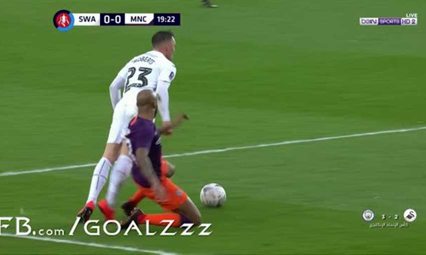 أهداف فوز مانشستر سيتي على سوانزي 3-2 (كأس إنجلترا) أهداف فوز مانشستر سيتي على سوانزي 3-2 (كأس إنجلترا)