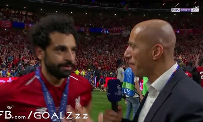 صلاح يتحدث بعد تتويجه الأوروبي ويسأل عن أبو تريكة صلاح يتحدث بعد تتويجه الأوروبي ويسأل عن أبو تريكة