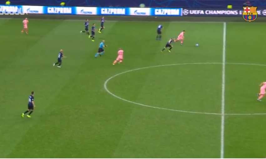 هدف مالكوم الوحيد في دوري أبطال أوروبا مع برشلونة هدف مالكوم الوحيد في دوري أبطال أوروبا مع برشلونة