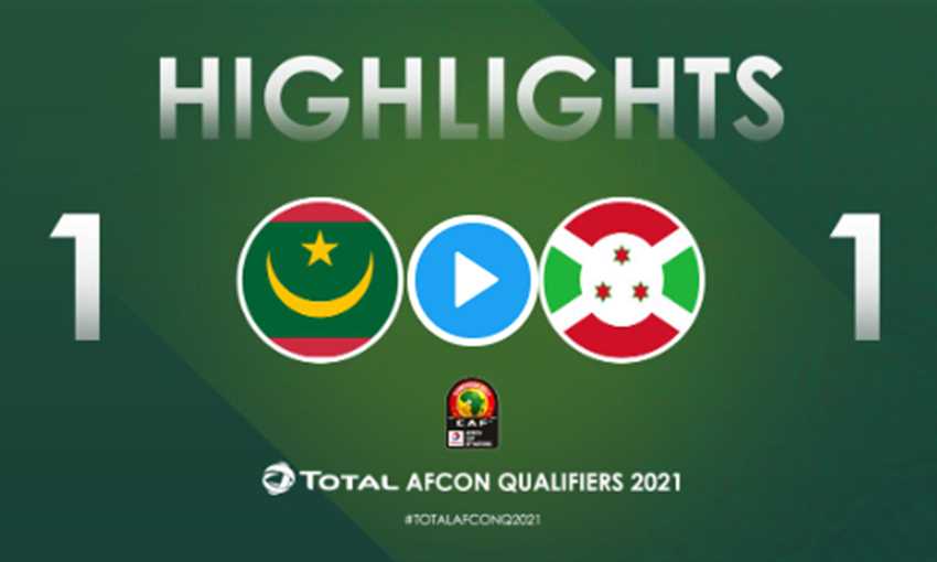 هدفا تعادل موريتانيا وبوروندي 1/1 (تصفيات كأس الأمم الإفريقية) هدفا تعادل موريتانيا وبوروندي 1/1 (تصفيات كأس الأمم الإفريقية)