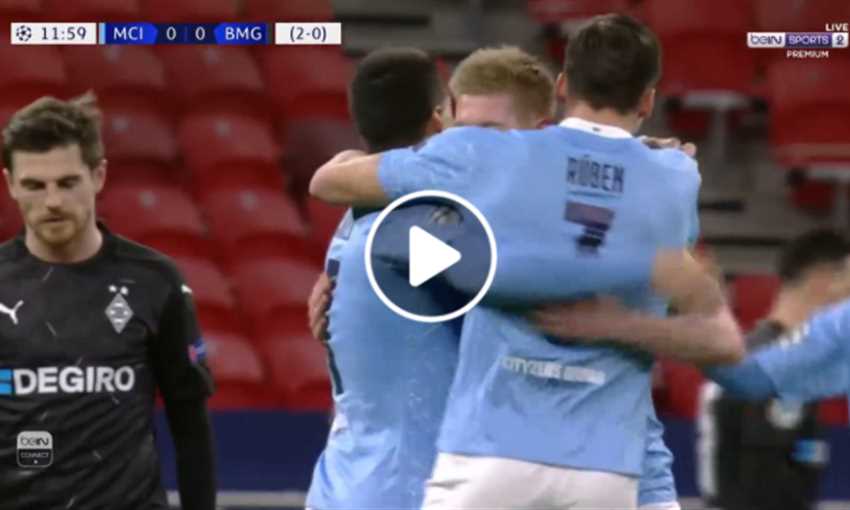 هدف دي بروين الرائع أمام مونشنجلادباخ هدف دي بروين الرائع أمام مونشنجلادباخ