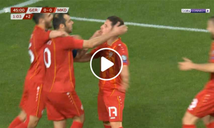 هدف مقدونيا الأول في ألمانيا - جوران بانديف (تصفيات كأس العالم) هدف مقدونيا الأول في ألمانيا - جوران بانديف (تصفيات كأس العالم)