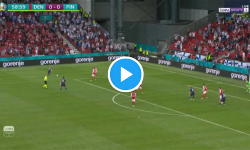 هدف فوز فنلندا على الدنمارك 0/1 (يورو 2020) هدف فوز فنلندا على الدنمارك 0/1 (يورو 2020)