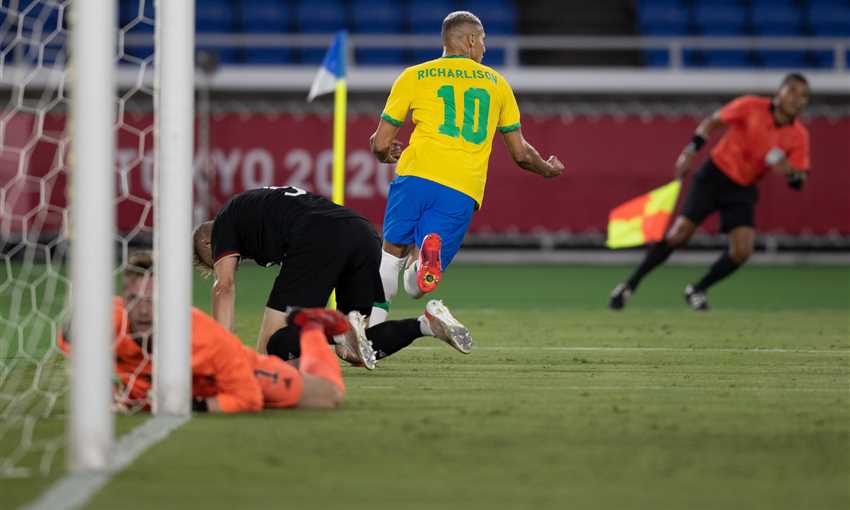 هدف البرازيل الثالث في ألمانيا - ريتشارلسون (أولمبياد طوكيو 2020) هدف البرازيل الثالث في ألمانيا - ريتشارلسون (أولمبياد طوكيو 2020)