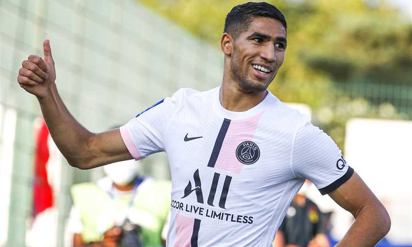 هدف فوز باريس سان جيرمان على أورليانز 1-0 - أشرف حكيمي (ودي) هدف فوز باريس سان جيرمان على أورليانز 1-0 - أشرف حكيمي (ودي)