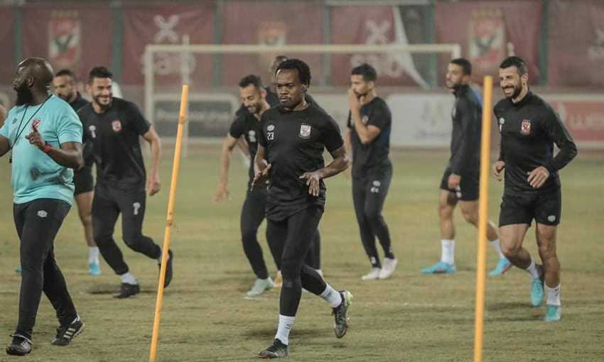 مران الأهلي الرئيسي قبل لقاء الهلال السوداني في دوري أبطال إفريقيا مران الأهلي الرئيسي قبل لقاء الهلال السوداني في دوري أبطال إفريقيا
