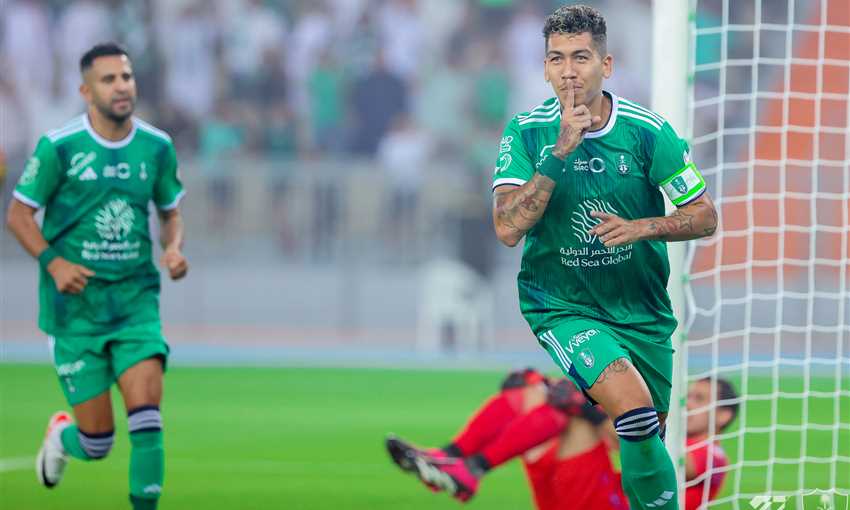 هدف أهلي جدة الثالث ضد الحزم - فيرمينو (الدوري السعودي) هدف أهلي جدة الثالث ضد الحزم - فيرمينو (الدوري السعودي)
