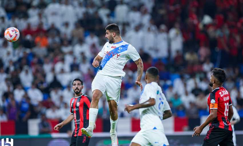 هدف الهلال الأول ضد الرائد- ميتروفيتش (الدوري السعودي) هدف الهلال الأول ضد الرائد- ميتروفيتش (الدوري السعودي)