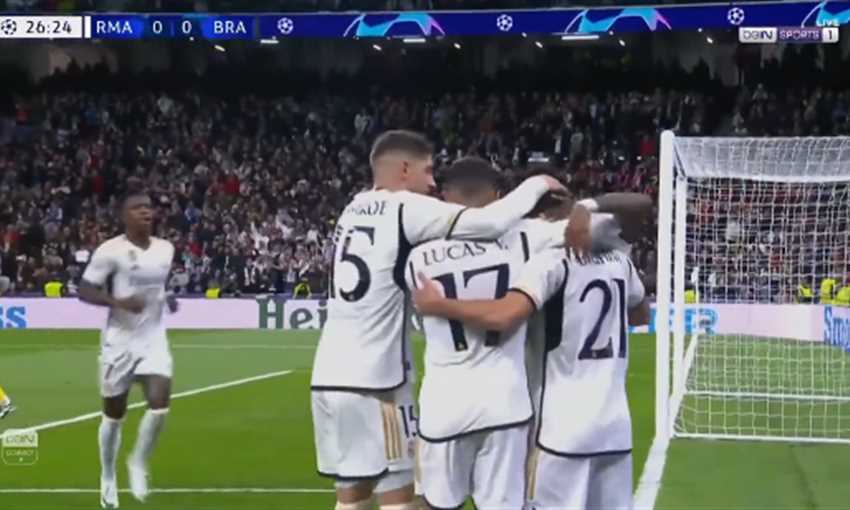 هدف ريال مدريد الأول ضد سبورتنج براجا - براهيم دياز (دوري أبطال أوروبا) هدف ريال مدريد الأول ضد سبورتنج براجا - براهيم دياز (دوري أبطال أوروبا)