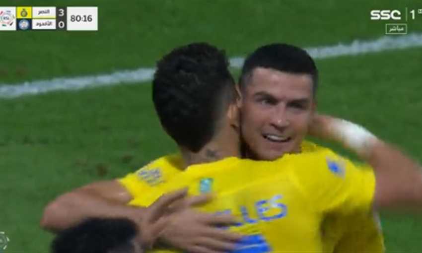 هدف النصر الثالث أمام الأخدود - رونالدو (الدوري السعودي) هدف النصر الثالث أمام الأخدود - رونالدو (الدوري السعودي)