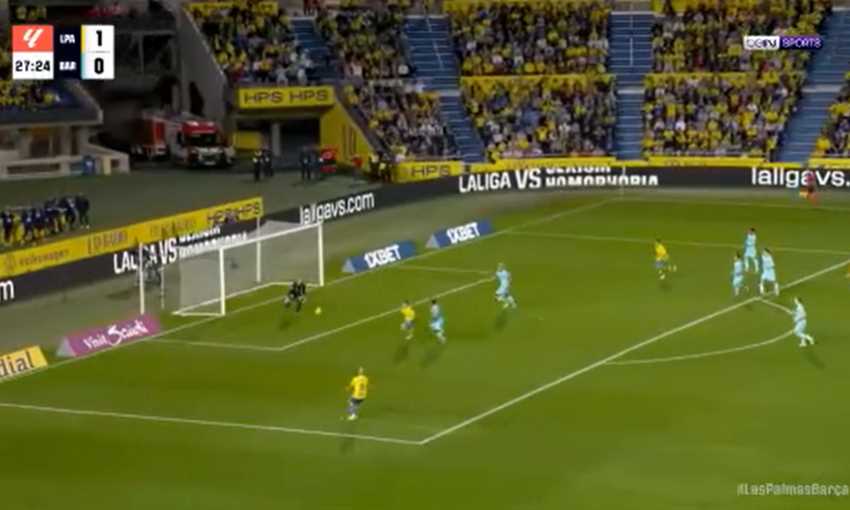 ملخص فوز برشلونة على لاس بالماس 2-1 (الدوري الإسباني) ملخص فوز برشلونة على لاس بالماس 2-1 (الدوري الإسباني)