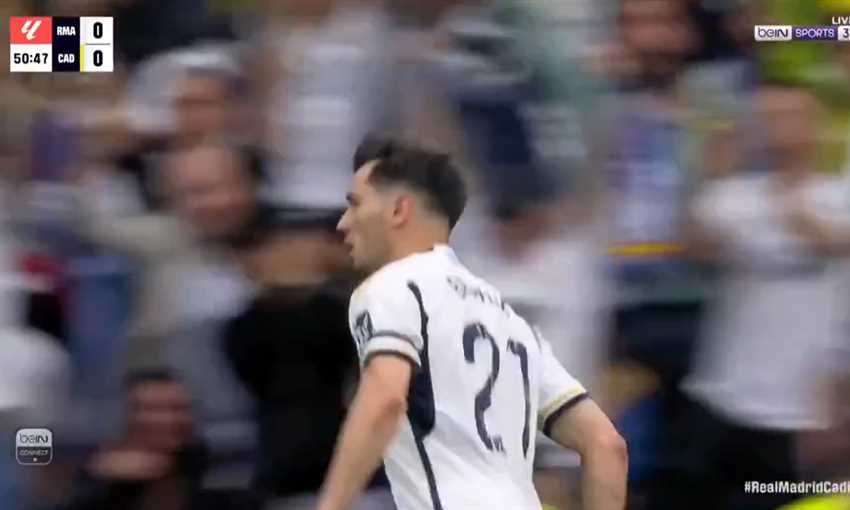 هدف ريال مدريد الأول ضد قادش - براهيم دياز (الدوري الإسباني) هدف ريال مدريد الأول ضد قادش - براهيم دياز (الدوري الإسباني)