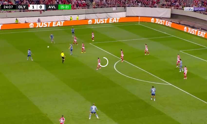 ثنائية الكعبي.. ملخص فوز أولمبياكوس على فيلا 2-0 (دوري المؤتمر) ثنائية الكعبي.. ملخص فوز أولمبياكوس على فيلا 2-0 (دوري المؤتمر)