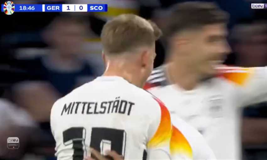 هدف ألمانيا الثاني ضد اسكتلندا - جمال موسيالا (يورو 2024) هدف ألمانيا الثاني ضد اسكتلندا - جمال موسيالا (يورو 2024)
