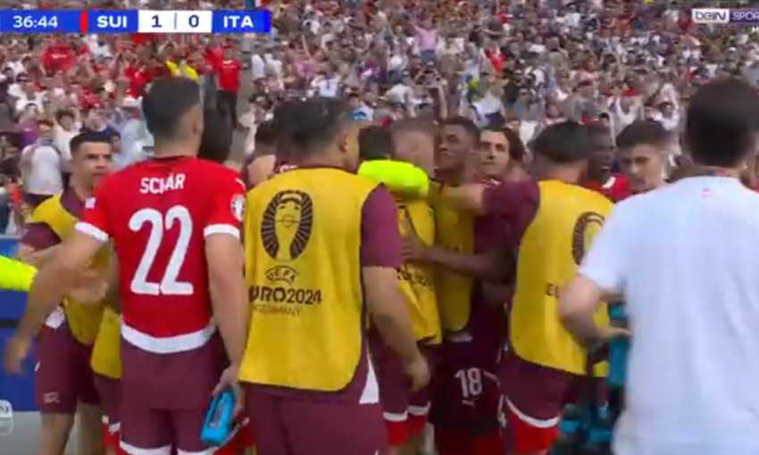 هدف سويسرا الأول ضد إيطاليا - ريمو فرولير (يورو 2024) هدف سويسرا الأول ضد إيطاليا - ريمو فرولير (يورو 2024)