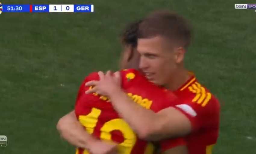 هدف إسبانيا الأول ضد ألمانيا - داني أولمو (يورو 2024) هدف إسبانيا الأول ضد ألمانيا - داني أولمو (يورو 2024)