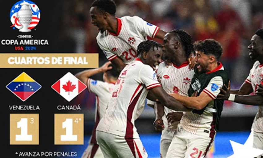 ملخص فوز كندا على فنزويلا 1 (4-3) 1 (كوبا أمريكا 2024) ملخص فوز كندا على فنزويلا 1 (4-3) 1 (كوبا أمريكا 2024)