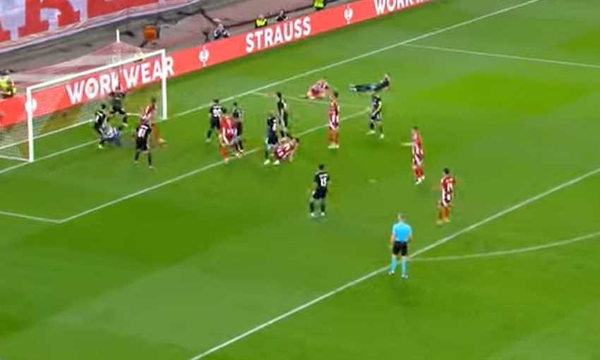 هدف أوليمبياكوس الأول أمام كاراباج أجدام - أيوب الكعبي (الدوري الأوروبي) هدف أوليمبياكوس الأول أمام كاراباج أجدام - أيوب الكعبي (الدوري الأوروبي)