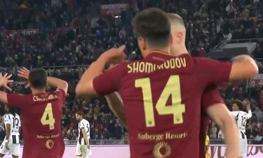 هدفا تعادل يوفنتوس مع روما 1-1 (الدوري الإيطالي) هدفا تعادل يوفنتوس مع روما 1-1 (الدوري الإيطالي)