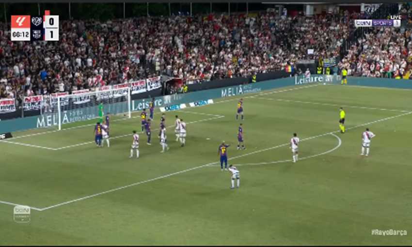 هدف رايو فايكانو الأول ضد برشلونة - فيران بيريز هدف رايو فايكانو الأول ضد برشلونة - فيران بيريز