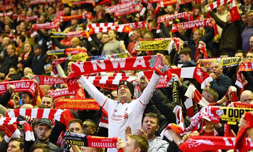 جماهير ليفربول ودورتموند