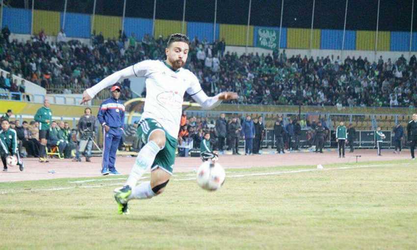 أحمد كابوريا لاعب المصري أمام إيفاني أوبا