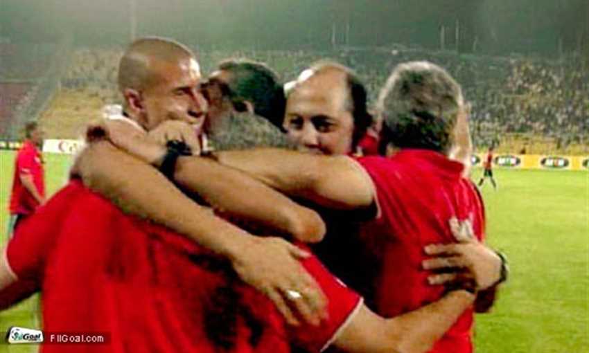 Shehata and his backroom staff