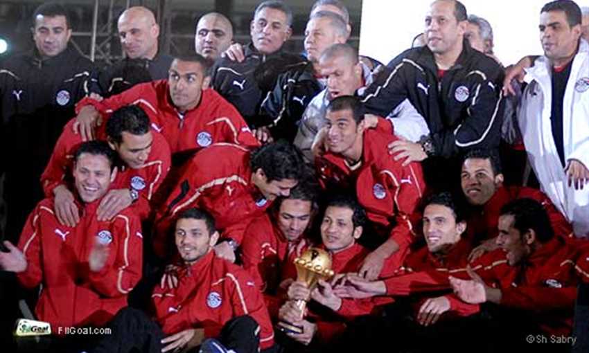 حفلة منتخب مصر