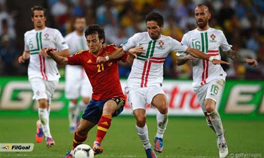 البرتغال اسبانيا يورو2012