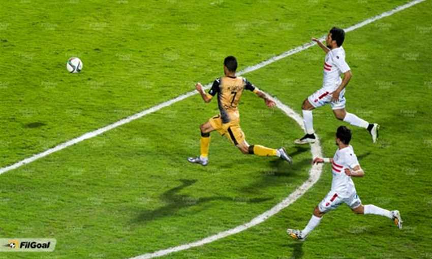 الزمالك والإنتاج الحربي محمد فاروق محمد عادل جمعة