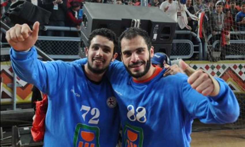 كريم هنداوي وفلفل مع منتخب مصر