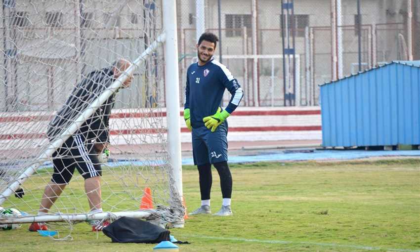 مران الزمالك استعدادا للمنيا 