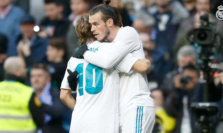 ريال مدريد - ديبورتيفو جاريث بيل - لوكا مودريتش