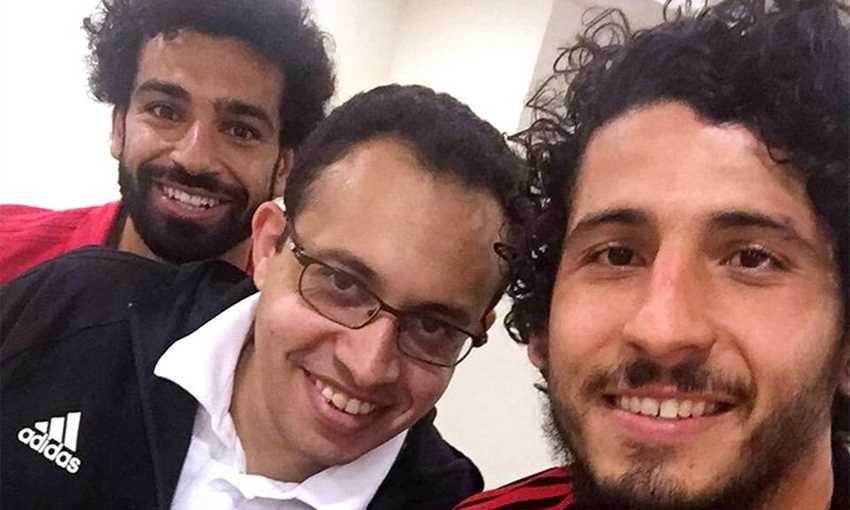 محمد أبو العلا طبيب المنتخب