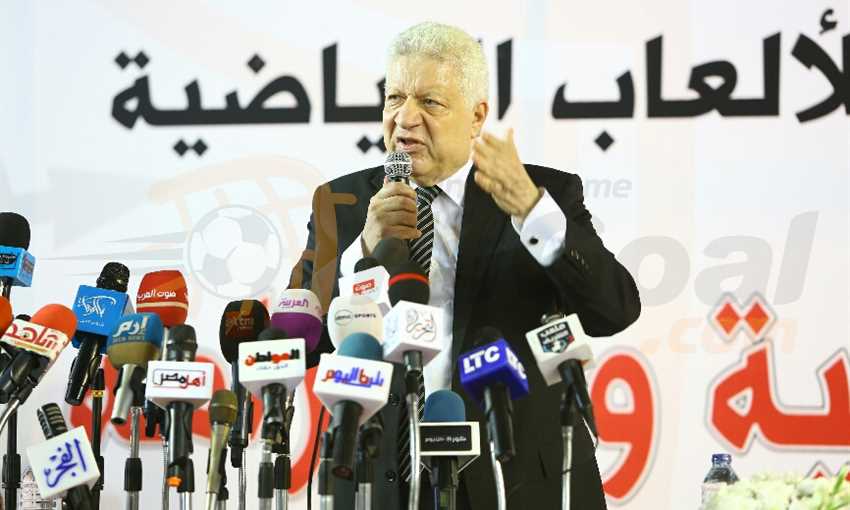 مؤتمر مرتضى منصور للإعلان عن توقيع عبد الله السعيد