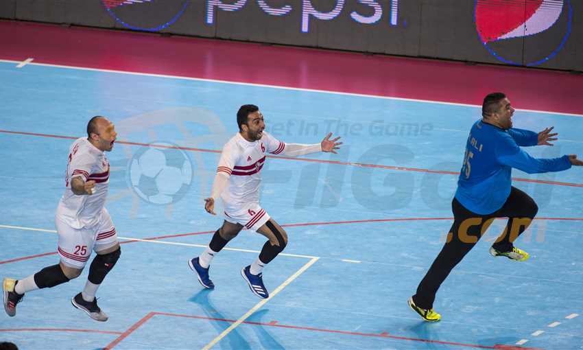تتويج الزمالك بكأس السوبر الإفريقي لكرة اليد