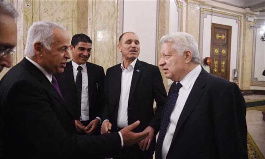 مرتضى منصور - فرج عامر