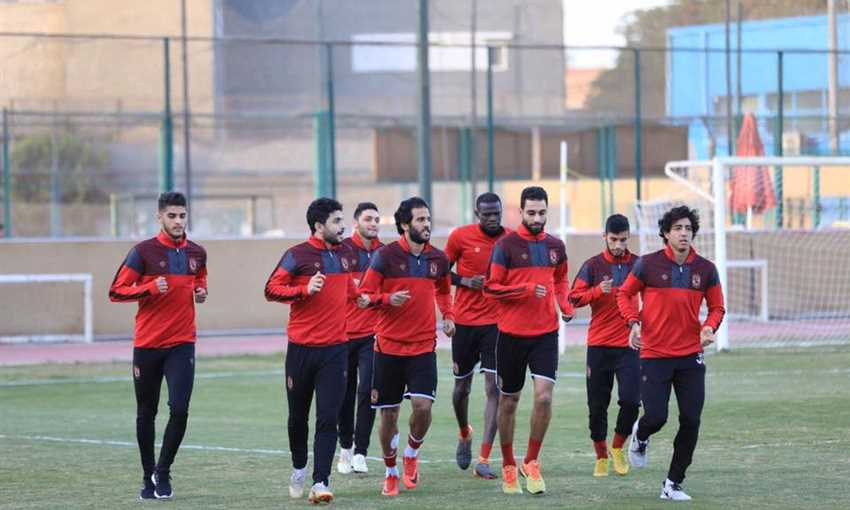 مران الأهلي قبل مواجهة جيما أبا جيفار