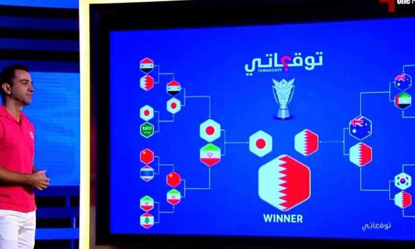 توقعات تشافي لكأس آسيا