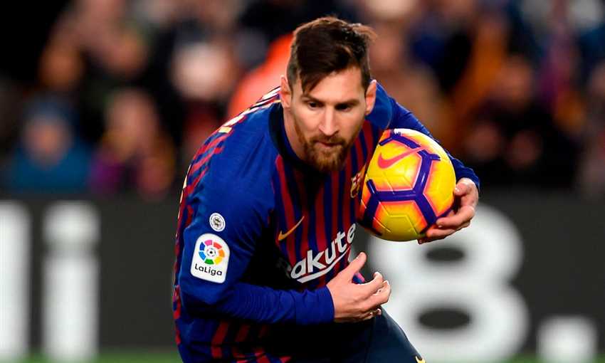 برشلونة - فالنسيا - ميسي