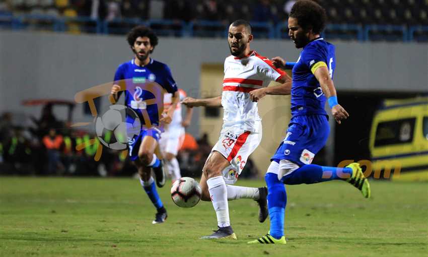 الزمالك - سموحة - خالد بوطيب