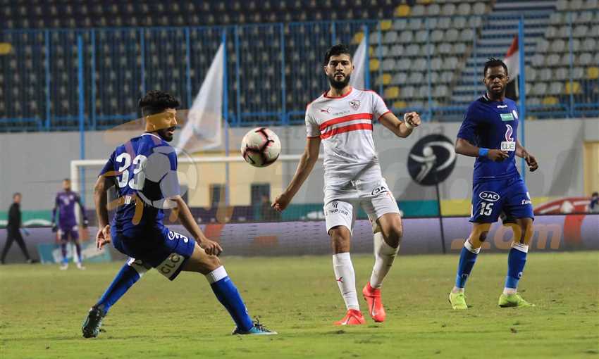 فرجاني ساسي مع الزمالك أمام سموحة