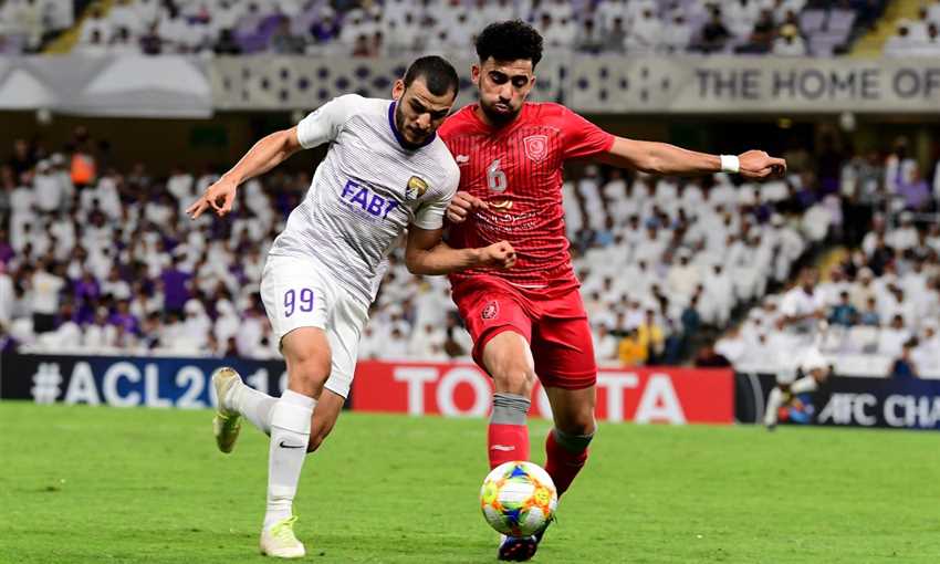 العين - الدحيل - الصورة من حساب دوري أبطال آسيا