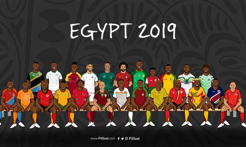 نجوم منتخبات أمم إفريقيا